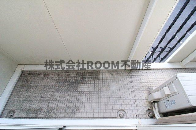 ローズコート夢　A棟のバルコニー|陽当たり良好なバルコニーです