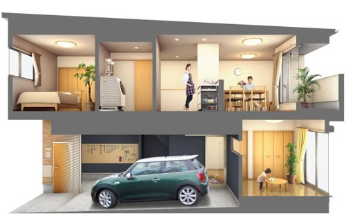 仮）西之島中屋敷６８８連家轟