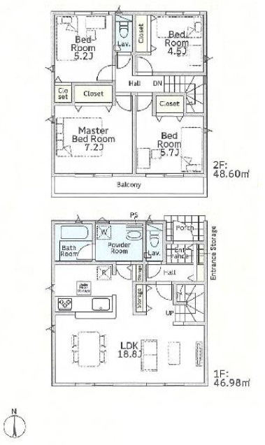 平塚市御殿第18Ⅱ期4棟　新築戸建　全8棟7号棟