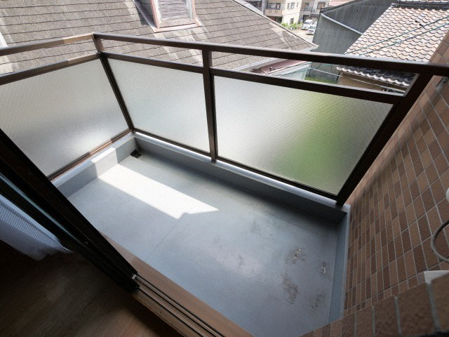 ベルダ中宮のバルコニー