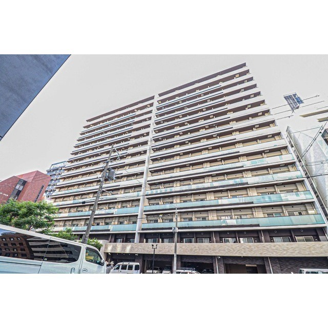 スプランディッド淀屋橋DUEの外観|外観は落ち着いています