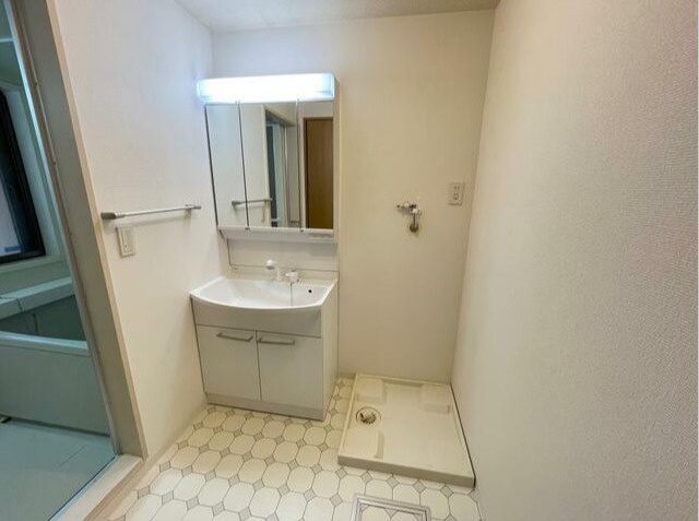 杉並区成田東２丁目の賃貸マンションの独立洗面台