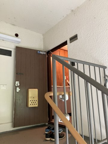 須磨一ノ谷グリーンハイツG棟のエントランス|毎日通るエントランスはこのようになっています