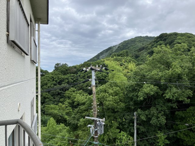 須磨一ノ谷グリーンハイツG棟の展望