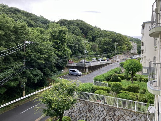 須磨一ノ谷グリーンハイツG棟の周辺