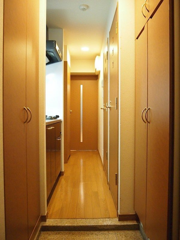 ルーブル祐天寺の玄関