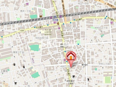 【地図】 | ゼフィルスＢ棟