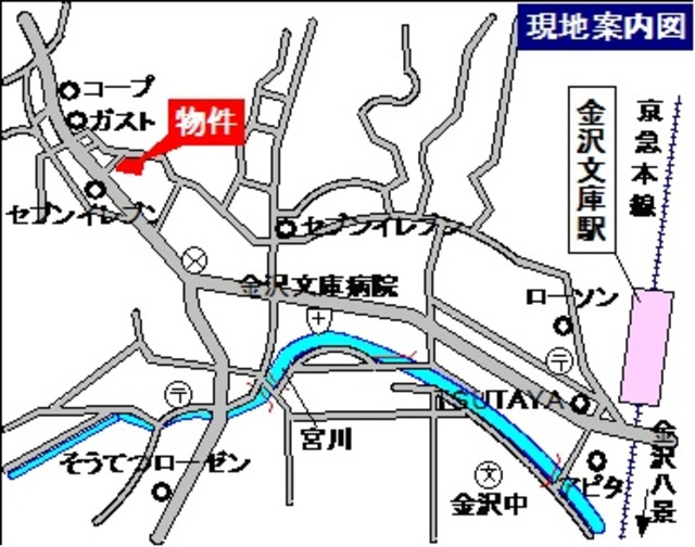 メゾンルミエールの地図|周辺地図
