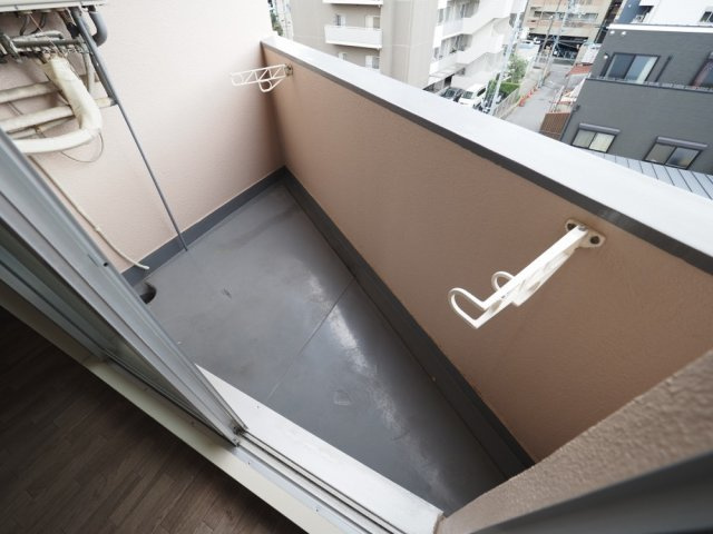 タウンコートのバルコニー