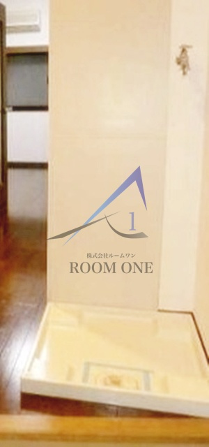 ステージファースト大森西の設備|洗濯機置き場です。