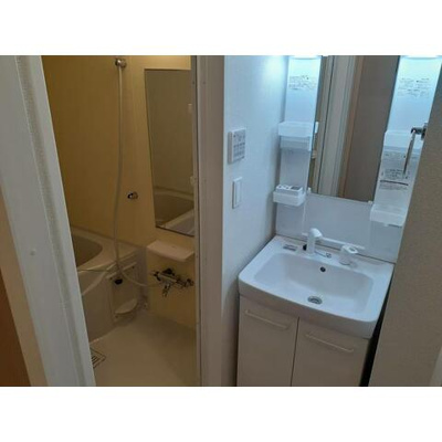 【洗面所】 | シャテーニュ・テラス | 人気の独立洗面台♪