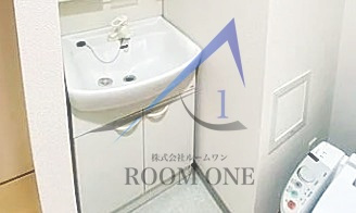 レオーネ綾瀬の洗面所|洗面台です。