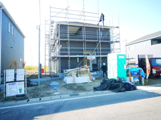 【外観】 | 東金市台方第9  新築戸建 3号棟 | 令和7年12月築 オール電化 4LDK  リビング約16.2帖 東金市立城西小学校徒歩約8分 上下水