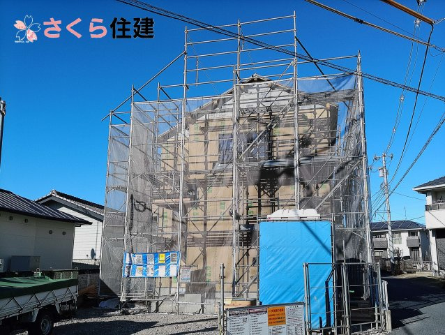 リーブルガーデン宇都宮細谷第7　3号棟の外観|細谷小学校まで徒歩13分◎充実の収納設備が揃った4ＬＤＫ