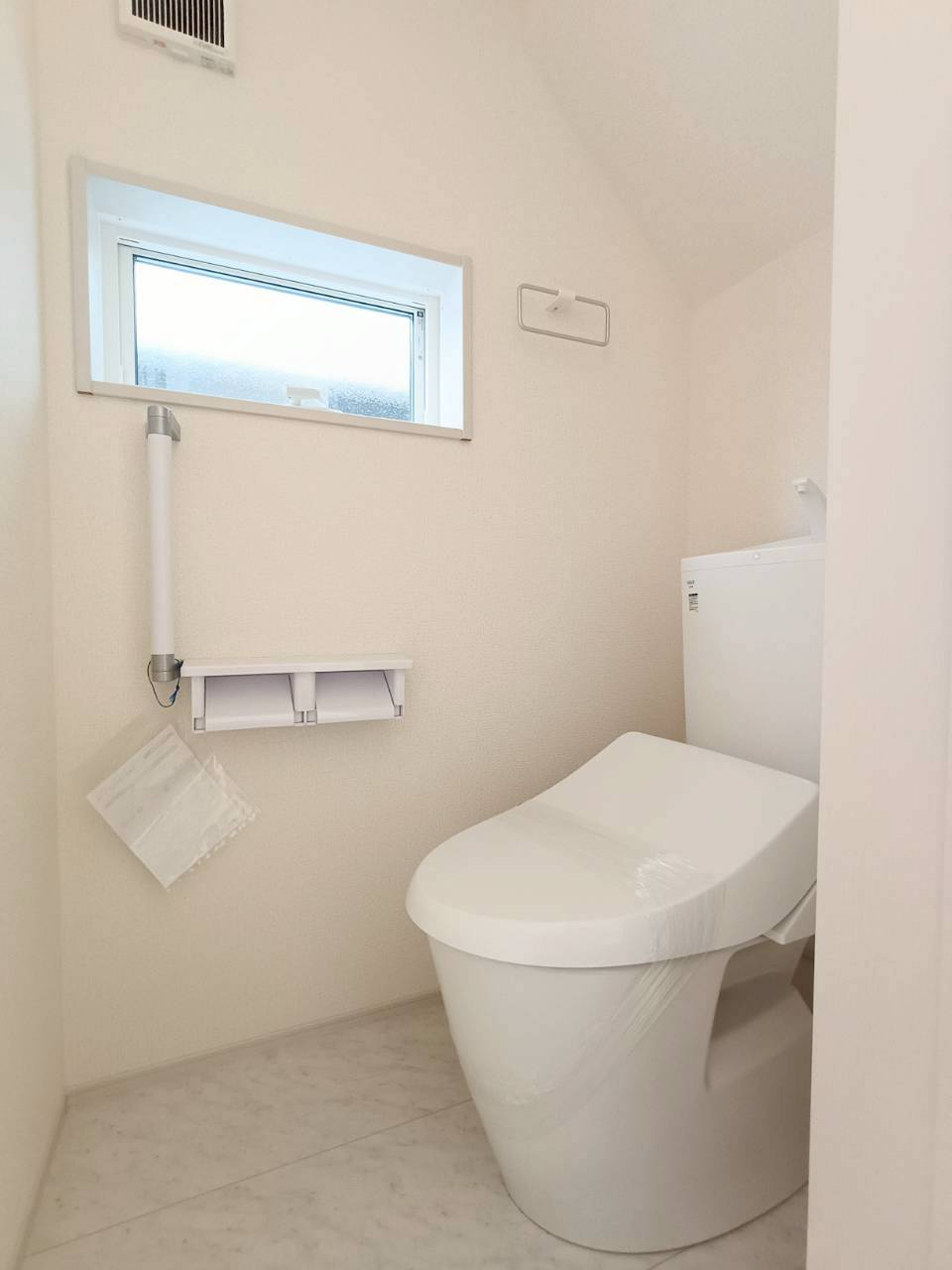 八潮市　大瀬　新築戸建　全1棟のトイレ|施工例です