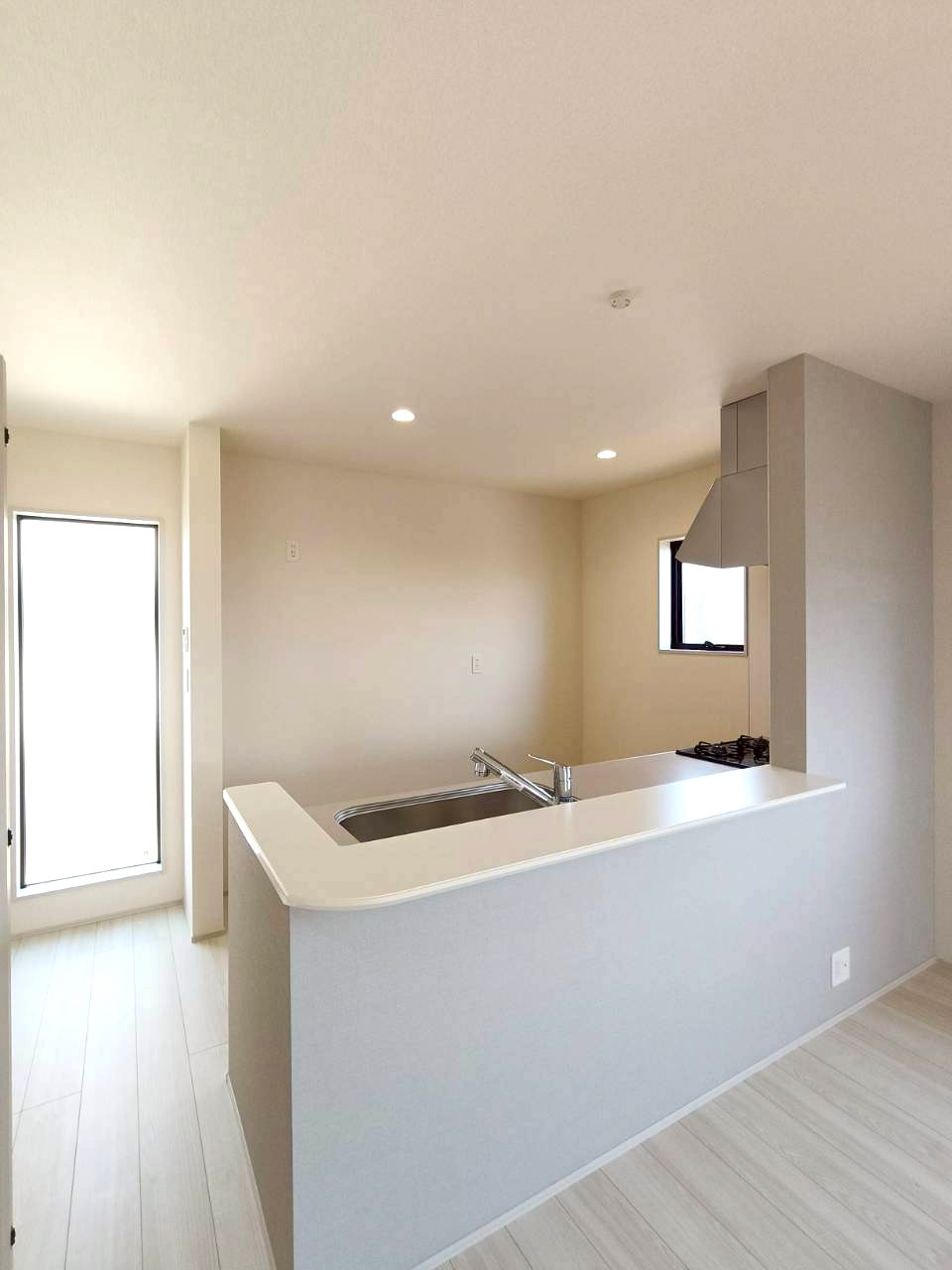 八潮市　大瀬　新築戸建　全1棟のキッチン|使いやすいキッチンです