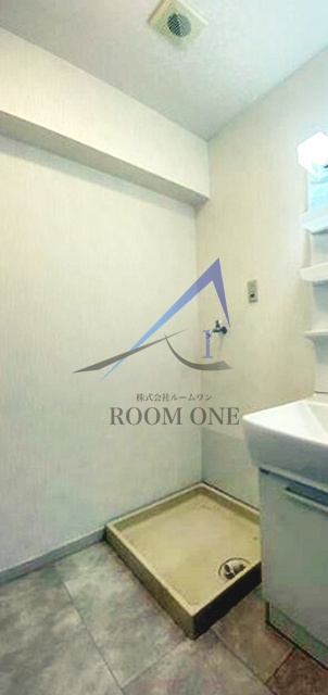 ヒルトップⅠの設備|洗濯機置き場です。