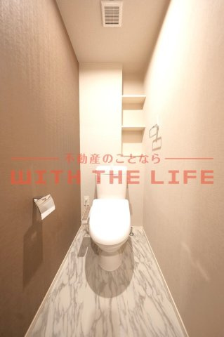 アインス鳥飼【キャッシュバック対象物件】のトイレ|落ち着いたトイレです