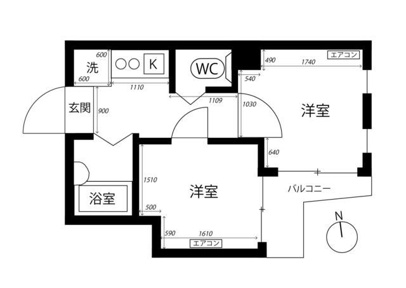 【間取り】 | 新宿タウンプラザビル