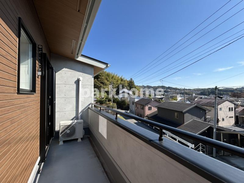 高知市一宮しなね　中古住宅のバルコニー