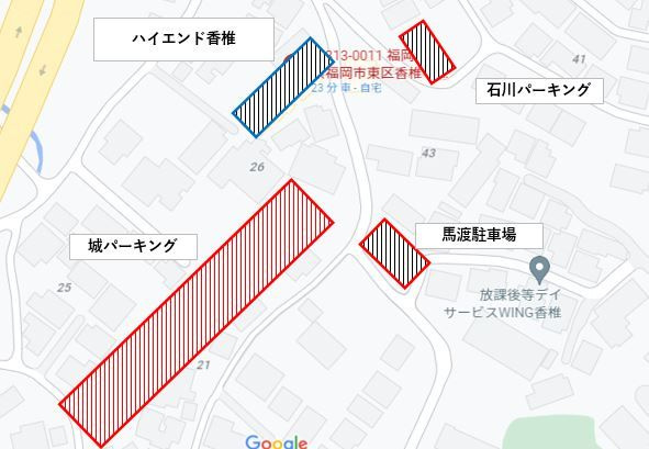  ハイエンド香椎（ 日之出ビル香椎）の地図