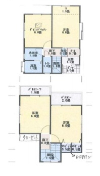 【間取り】 | 中古戸建／ふじみ野市亀久保