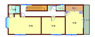 【間取り】 | 富士見市水子　事務所付住居 | ３階