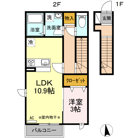 カサ・ベルデの間取り