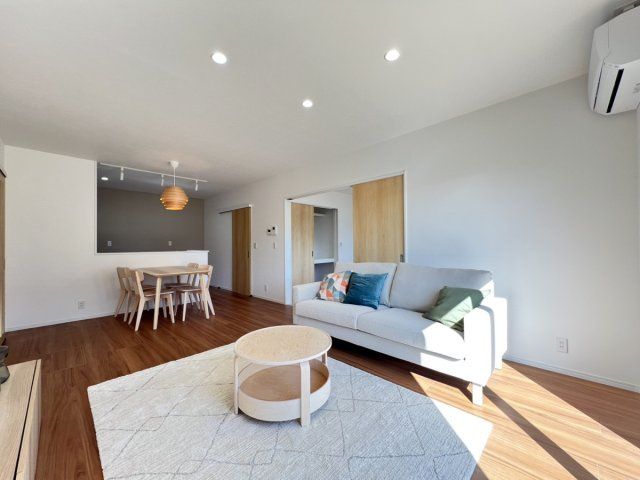 ☆★☆完成見学会開催中☆★☆タスリエＰＬＵＳ田中町（西）の居間・リビング|ZEH水準仕様＆耐震等級3＆省令準耐火