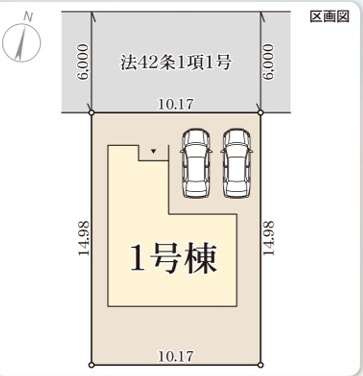 【区画図】 | リーブルガーデン長浜市下坂浜町４期 | 区画図