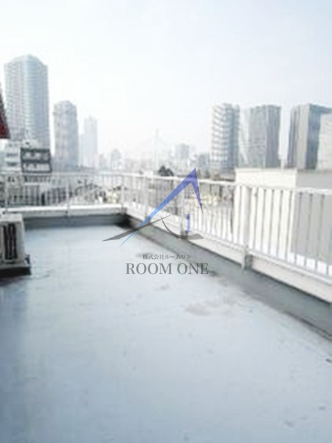 第七小崎ビルのバルコニー|バルコニーです。