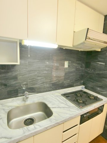 大田区中央分譲マンションのキッチン|キッチン