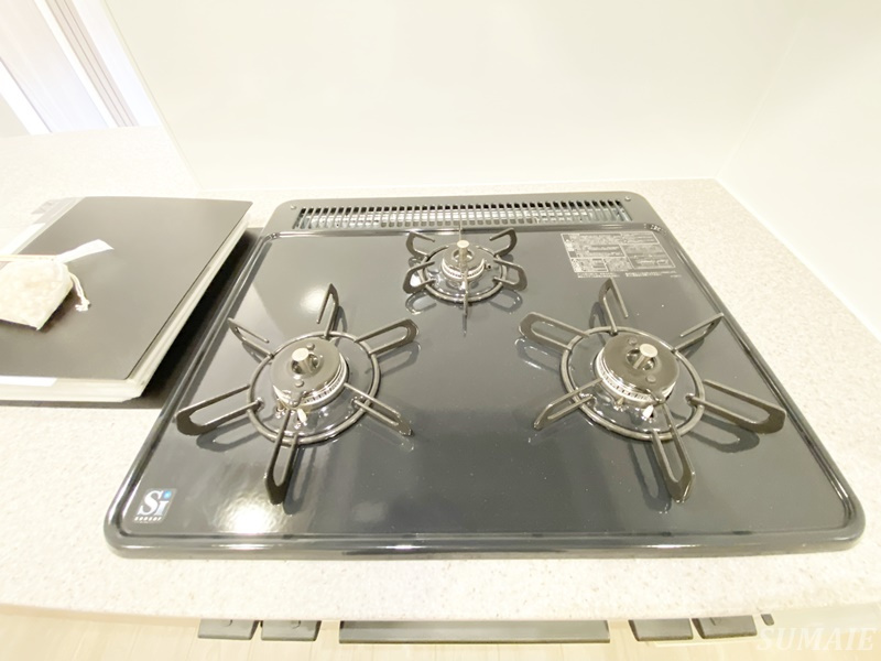 アジールコート王子のキッチン|ガスコンロ3口付き☆