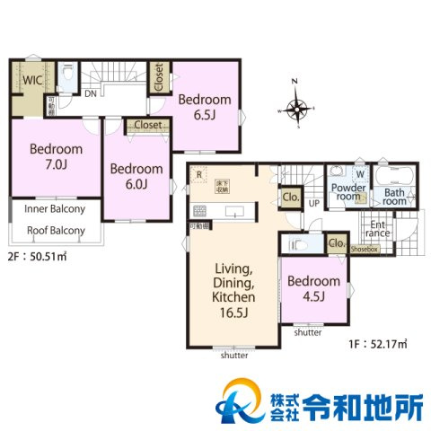 新築戸建　茅ヶ崎赤羽根の間取り