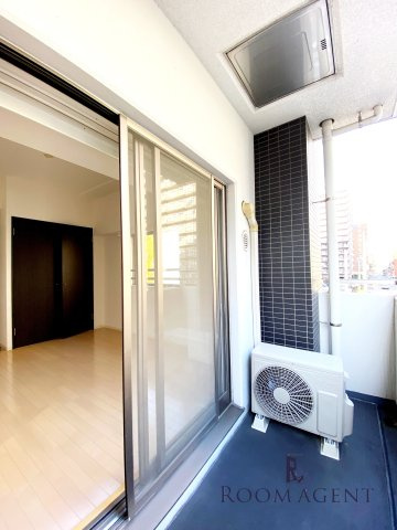 レジディア鶴舞のバルコニー