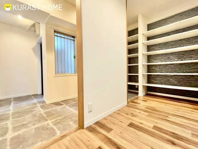 ルミエール桂川　1階の玄関|土間