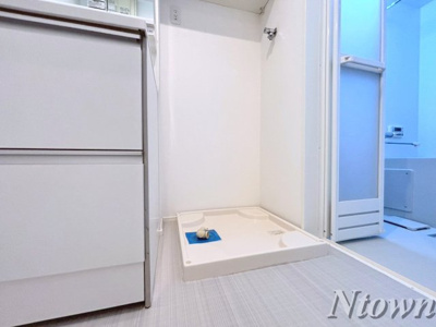 【設備】 | AbiskoⅡ | 洗濯機置き場です