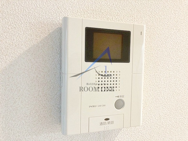 CABINのセキュリティ|モニター付きインターホンです。