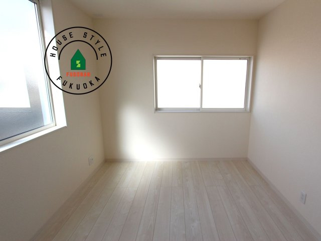 福岡市東区高美台2丁目第1-1棟（1号棟）の内観：施工例|将来的に、琉球畳を引きまして和室風にすることも可能です。