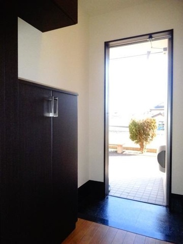 アクアブローの玄関