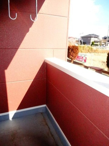 アクアブローのバルコニー