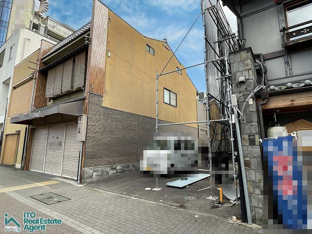 下鴨東本町 建築条件無 土地の外観