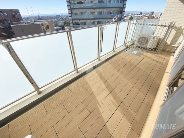 プラウド浦和常盤マークスのバルコニー|広々バルコニー☆