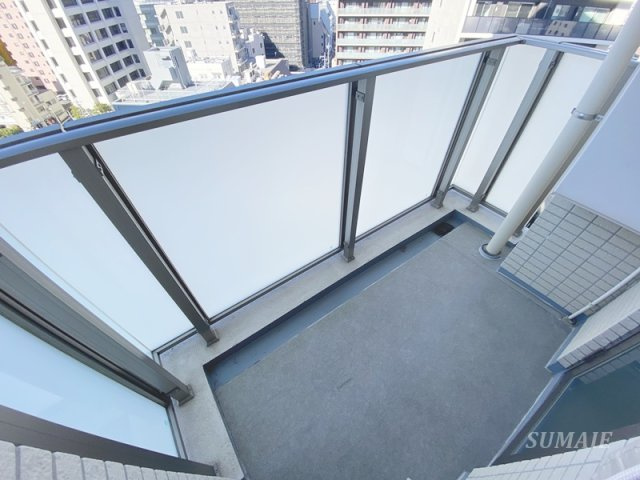 プラウド浦和常盤マークスのバルコニー|勝手口からのセカンドバルコニー☆