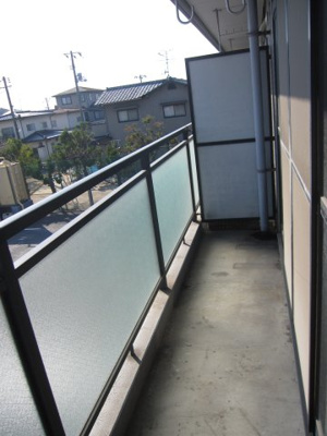 【バルコニー】 | ビューハイム南輝
