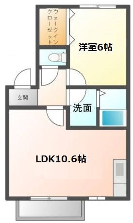 レザンコートＢの間取り