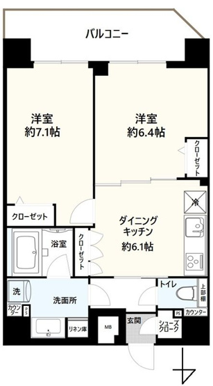 【間取り】 | アイルカナーレ向島