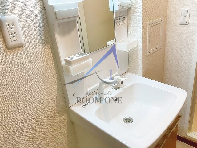 サンライズヒルズの洗面所|洗面台です。