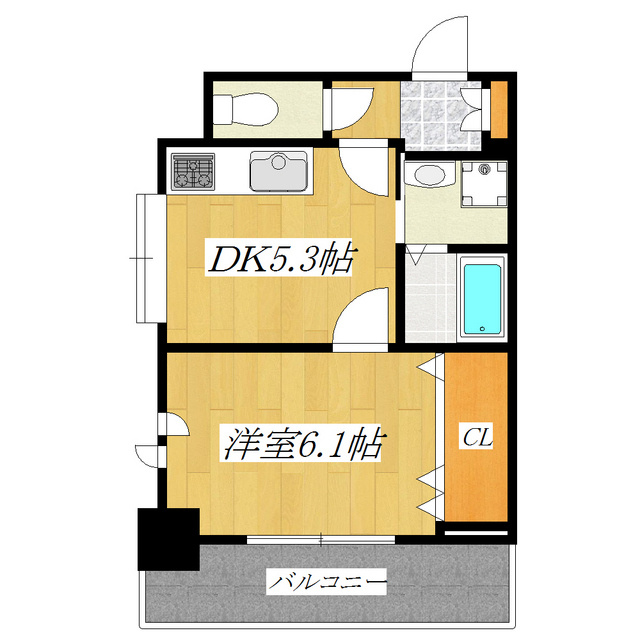 サンライズ中十条の間取り|角部屋♪２面採光のお部屋です☆