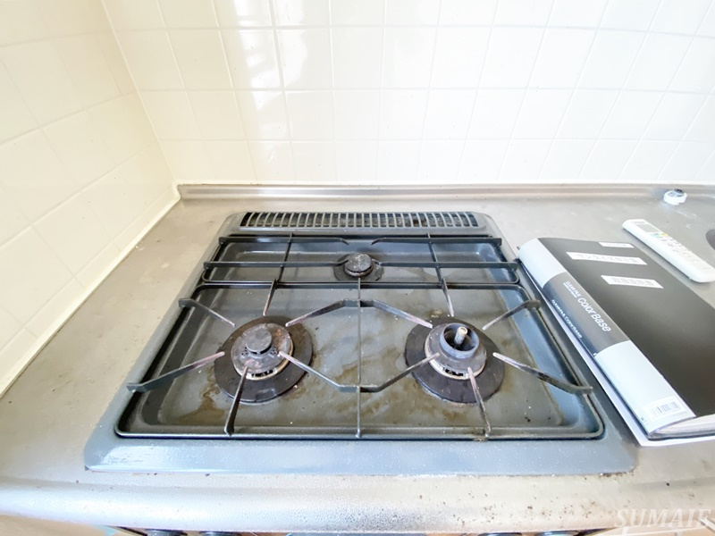 サンライズ中十条のキッチン|3口コンロです☆